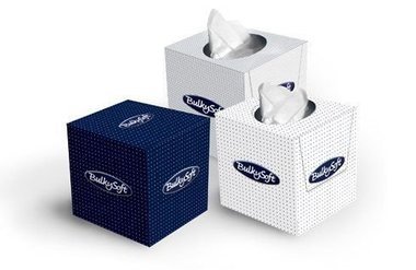 BulkySoft cube kozmetikai kendő 2rtg 20,5x20,5cm 24x90db/gyűjtő