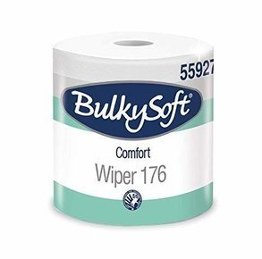 BulkySoft comfort ipari törlőpapír 2rtg M24 D26 800lap 176m fehérített 2tek/gyűjtő
