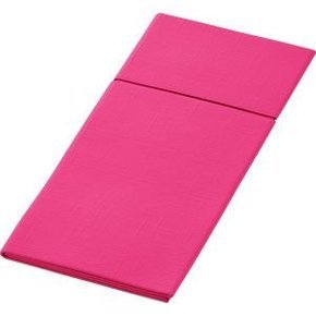 Bio-Duniletto slim evőeszköztartó szalvéta Fuchsia 40x33cm 4x65db/gyűjtő