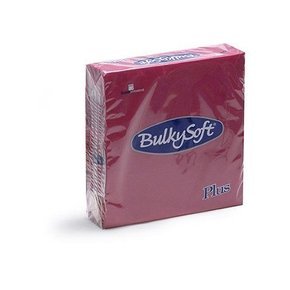 BulkySoft rainbow plus szalvéta bordó 2rtg 38x38cm 36x40db/gyűjtő
