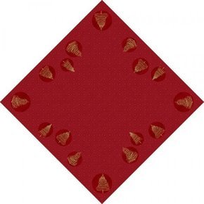 Dunisilk asztalközép Elegant Trees 84x84cm 5x20db/gyűjtő