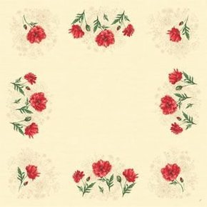 Dunisilk asztalközép Monique 84x84cm 5x20db/gyűjtő