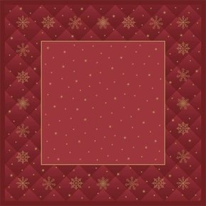 Bio-Dunicel asztalközép Rhombus Bordeaux 84x84cm 5x20db/gyűjtő