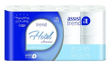 Trend Hotel Harmónia 16 kistekercses toalettpapír 2rtg M9,5 D10,8 20,70m 180lap cell FSC 4x16tek/gyűjtő