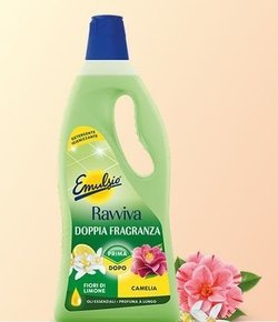 Sutter Emulsio Ravviva Fiori általános felülettisztító koncentrátum citromvirág és kamélia illattal 750ml 12db/gyűjtő