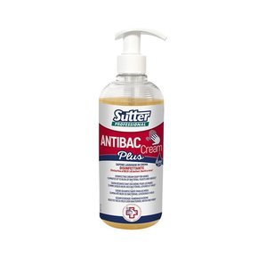 Sutter Antibac Cream Plus fertőtlenítő hatású kéz- és bőrtisztító, betegfürdető krémszappan folyadék 500ml 12db/gyűjtő