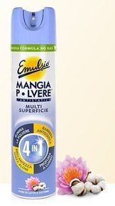 Sutter Emulsio Mangia Polvere antisztatikus tisztító és bútorápoló spray lótusz és gyapotvirág illattal 300ml 12db/gyűjtő