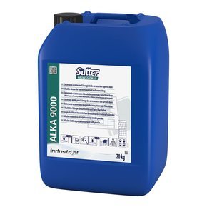 Sutter Alka 9000 lúgos tisztítószer koncentrátum motorterek, gépek, berendezések és kemény felületek tisztításához 20kg