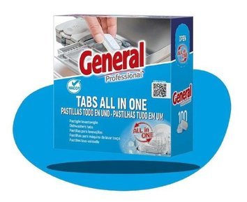 Sutter General Tabs All in 1 háztartási mosogatógép tabletta 6x100db/gyűjtő