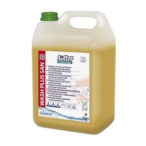 Sutter Wash Plus SAN kézi mosogatószer koncentrátum 5kg 4kanna/gyűjtő