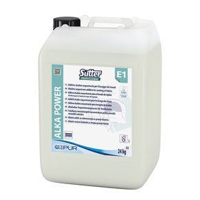 Sutter Alka Power folyékony mosásrásegítő koncentrátum professzionális mosodák számára 24kg