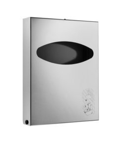 Trend toalettülőke takaró papír adagoló  Mini 200lap  szálcsiszolt rozsdamentes acél