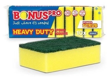 Mosogatószivacs 13,5x8,5x4cm 10db/csomag