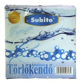 Általános törlőkendő kék 40x40cm 3db/csomag