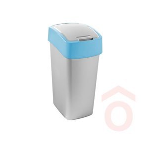 Billenő fedeles szemetes szögletes 45L