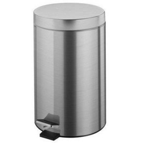 Bisk Niagara pedálos szemetes króm 12L