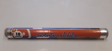 Alufólia 28,5cm x 10m 8,5 mikron 55 tekercs/karton