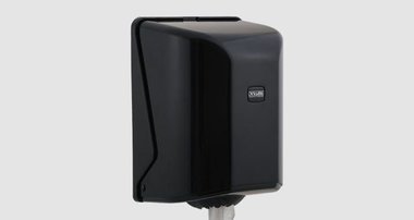 Easy belsőmagos kéztörlő adagoló fekete 19 cm