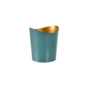 Duni Ripple gyertyatartó Ocean Teal 80x70mm 6db/gyűjtő