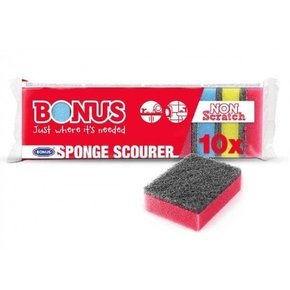 Mosogatószivacs 8x5x2,7cm 10 db/csomag