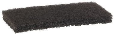 Vikan nylon-pad kemény fekete 120mmx245mm