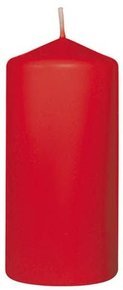 Duni Pillar gyertya piros 100x50mm 6x10db/gyűjtő