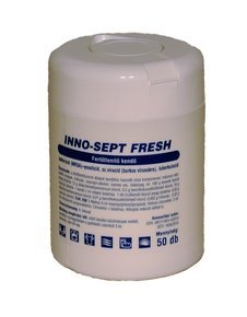 INNO-SEPT FRESH fertőtlenítő törlőkendő 50db/cs